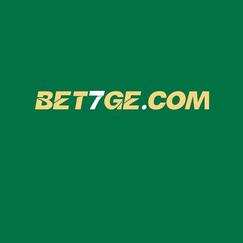 Logo da BET7GE